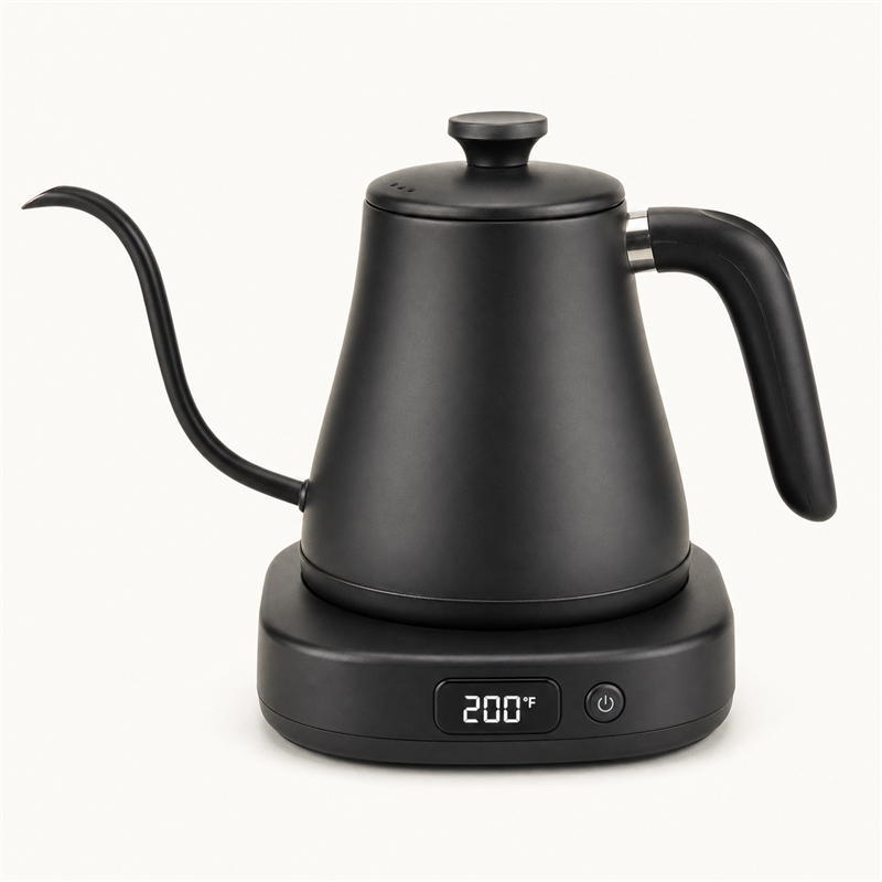 Cosori electric gooseneck kettle — our recommended beginner pour-over kettle