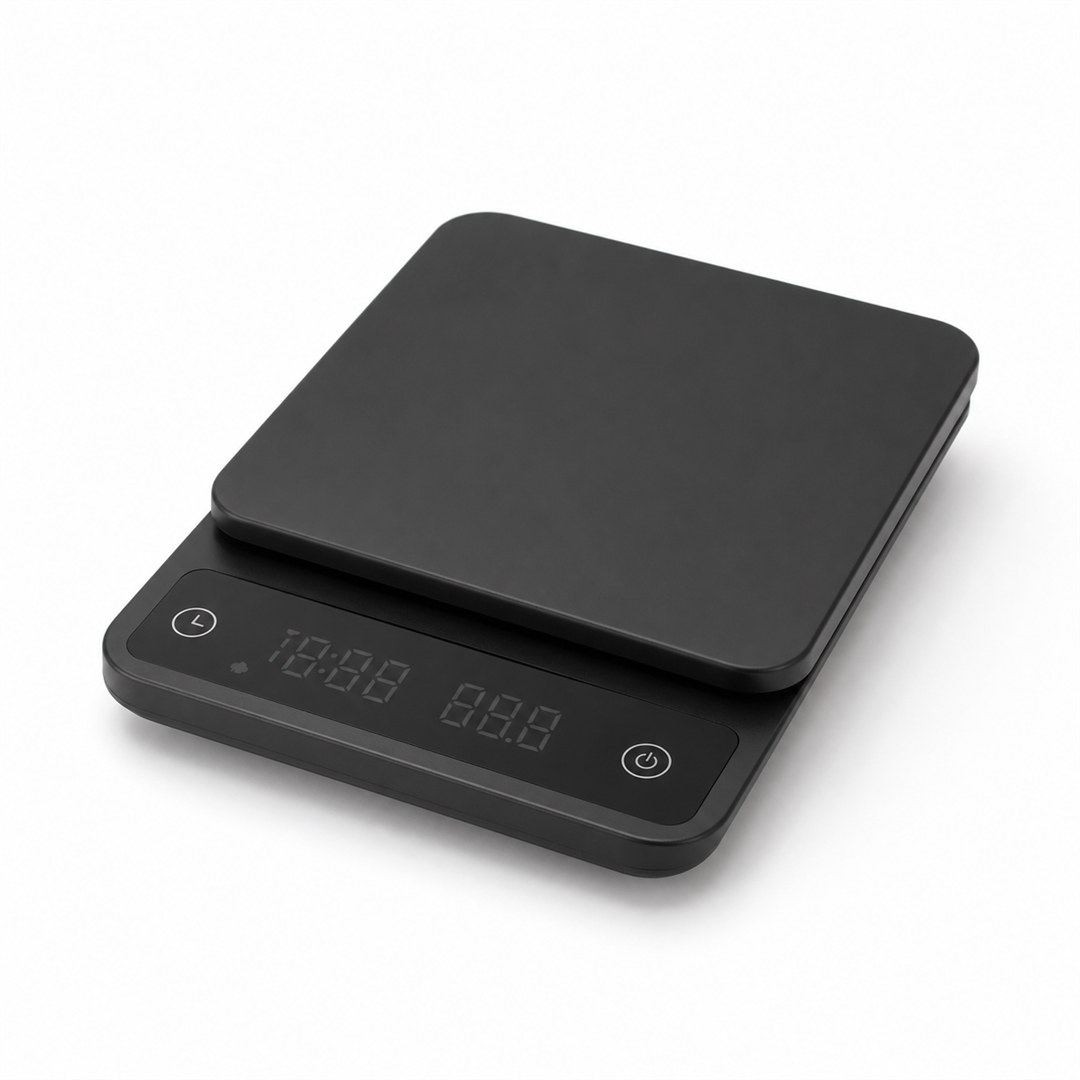 Greater Goods Coffee Scale — our recommended beginner coffee scale